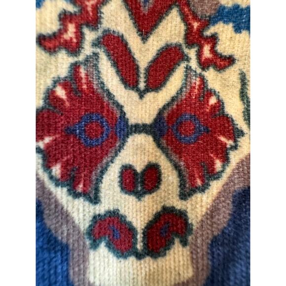 Ranna Gill Pleated Velvet Blouse M - Picture 6 of 10